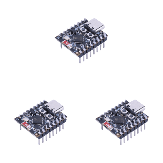 ESP32-C3 Placa desarrollo SuperMini compatible con dientes (soldada) Azul