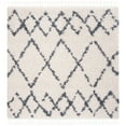 thumbnail image 6 of SAFAVIEH Pro Lux Marcus Geometric Shag Area Rug, Cream/Blue, 8' x 10', 6 of 9