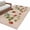 Beige, variant on 2x3 Ft Entryway Area Rug, Ladybugs Eucalyptus Kitchen Rug Runner Washable Floor Mat, Spring Botanical Leaves Green Non Slip Indoor Door Mat Throw Carpet for Bathroom Living Room Bedroom