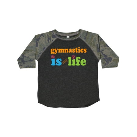 

Inktastic Gymnastics is My Life Gift Toddler Toddler Girl T-Shirt