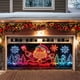 thumbnail image 4 of Rapeiae Christmas Christmas Garage Door Cover 2025 Large ChristmasBanner Decorations Hanging Door Photography Decor Garage for Home Outd, 4 of 7
