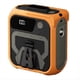 thumbnail image 1 of Mini Ventilador Portátil de Cintura de 10000 MAh, 5 Velocidades, Recargable por USB, con Clip, para Exteriores, Color Naranja., 1 of 5