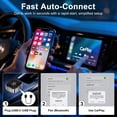 thumbnail image 3 of Adaptador inalámbrico CarPlay Laukowind 2 en 1 USB Tipo C, 3 of 9