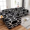 thumbnail image 2 of Elastic Sofa Cover for Living Room Geometric Couch Cover Corner L Shaped Chaise Longue Sofa Slipcover Cushion Cove Funda Sofá, 2 of 5