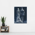 thumbnail image 4 of Until Death Do Us Part Skeletal Love Extra Large XL Wall Art Poster Print, 4 of 5