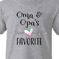 thumbnail image 4 of Inktastic Oma and Opa's Favorite- Heart Grandchild Youth T-Shirt, 4 of 5