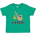 thumbnail image 3 of Inktastic Little Brother Construction Truck Boys Boys Baby T-Shirt, 3 of 5