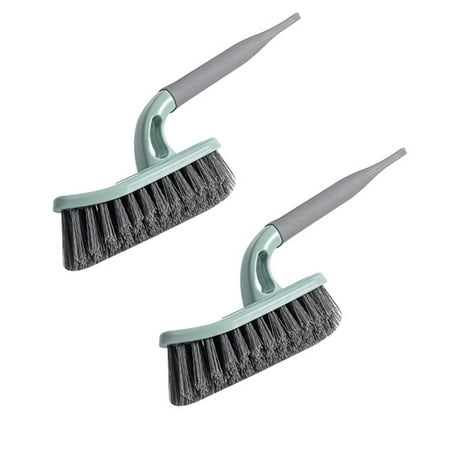 

Floor Cleaning Brush with Durable Non-slip Handle for Furniture Laundry Supplies Green