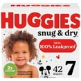 thumbnail image 3 of Huggies Snug & Dry Leakproof Baby Diapers, Size 7 (41+ lbs), 42 Count (Select for More), 3 of 16