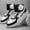 Black, variant on [2-Tone Sneakers] Comfortable Men's High-Top Casual Sneakers| All-Season Versatile Footwear for Everyday and Outdoor Activities | Black & White Two-Tone Design, Lace-Up, EVA Sole