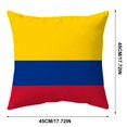 thumbnail image 3 of Throw Pillow Covers Flag Printed Cushion Covers Sports Fan Decorative Pillowcases For Car Bar Home Sofa Bedroom Decoration, 3 of 7