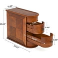 thumbnail image 3 of 2-Drawer Wood End Table, No Assembly Required, 3 of 5