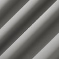 thumbnail image 2 of Sun Zero Oslo 2-pack Theater Grade Extreme 100% Blackout Grommet Curtain Panel Pair, 52"W x 54"L, Silver Gray, 2 of 5