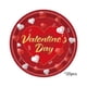 thumbnail image 2 of Plato De Papel En Forma De Corazón 20 piezas platos para la cena de la fiesta de San Valentín Decoración de corazón rojo Material de papel desechable para pareja Mesa 9寸 JASKFLY, 2 of 6