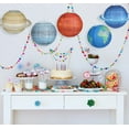 thumbnail image 7 of Vorkoi Solar System Themed Hanging Paper Lanterns, 7 of 7