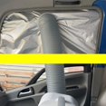 thumbnail image 1 of Almencla Portable Exhaust Pipe Car Window Cover Shading Cover Professional cessories, 1 of 7
