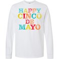 thumbnail image 3 of Inktastic Happy Cinco De Mayo Long Sleeve T-Shirt, 3 of 5