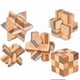 thumbnail image 2 of 13pcs 3d Wooden Puzzles Kongming Luban Lock Iq Test Toy For Kid Teens Adults 3d Jigsaw Puzzleskuo Lu, 2 of 4