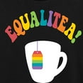 thumbnail image 3 of Instant Message - Equalitea! Rainbow Tea Bag - LGBT Pride Ally- Women's Short Sleeve Graphic T-Shirt, 3 of 6