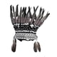 thumbnail image 1 of Sombrero de jefe americano, de plumas, diadema para fiesta, baile y espectáculo, 1 of 8