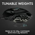 thumbnail image 5 of Restored Logitech 910-005469 G502 Hero High Performance Gaming Mouse, Black (Refurbished), 5 of 5
