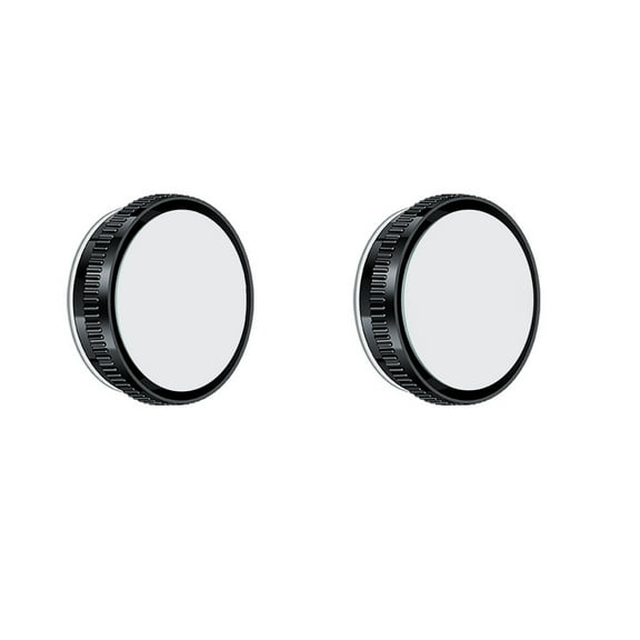 PPLoney 360° Adjustable High-Definition Blind Spot Rearview Mirrors for Cars - 2pcs Suction Cup Small Round Mirrors for Safe Driving and Easy Installation