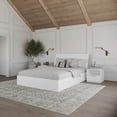 thumbnail image 3 of Nexera Porter 4-Piece Dual Storage Bedroom Set, White, Queen, 3 of 6
