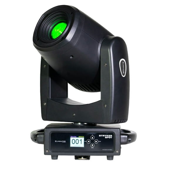 Eliminator Lighting STRYKER SPOT 150W High Power Cool White LED Moving Head Spot Luminaire