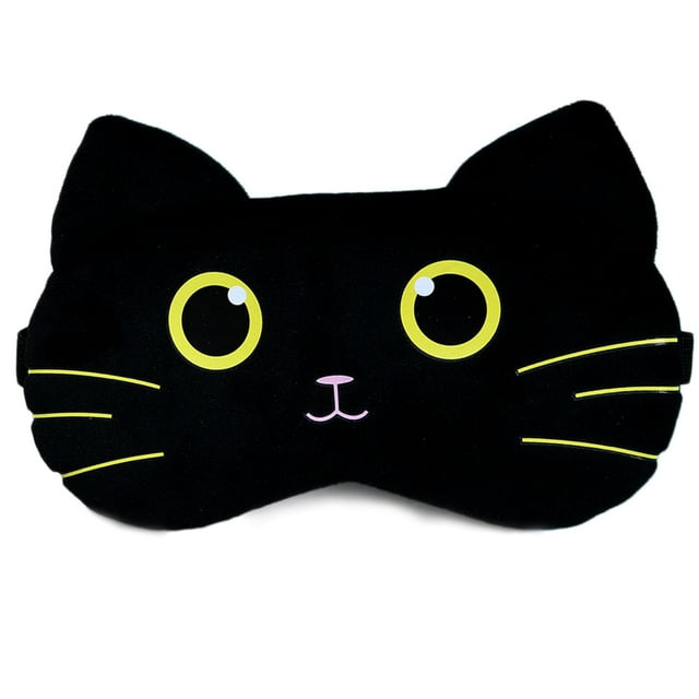 Coofit Sleep Mask Cartoon Lightweight Cute Night Blindfold Eye Compress Mask Eye Mask