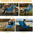 thumbnail image 5 of ABORON Oversized Heated Rocking Camping Chair Adults, Folding Heated Rocker Chair, Heavy Duty Fully Padded Folding Chairs, Patio Rocking Chair with 3 Heat Levels, 5 of 8
