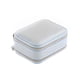 thumbnail image 1 of Caja portátil de gran capacidad Qarigey con espejo organizador de maquillaje azul AP016739-02, 1 of 1
