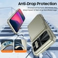 thumbnail image 4 of oupeigar for iPhone 16 Pro Case with Card Holder (4 Cards) & Sliding Camera Cover & Kickstand【RFID Blocking】 Full-Body Shockproof Wallet Phone Case for iPhone 16 Pro-Titanium, 4 of 10