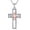 05-Flute, variant on Cross Necklace 925 Sterling Silver Music Necklace for Women Music Lovers Cross Jewelry Birthday Christmas Gift