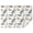 White Butterfly Dragonfly, variant on White Butterfly Black Pattern Rectangle Tablecloth 60"x84",Waterproof Polyester Rectangle Table Cloth, Wipeable Spillproof Polyester Tablecloth for Dining, Camping, Indoor and Outdoor