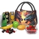 thumbnail image 3 of Fotbe Colorful Wave Dragon Head Bolsa Térmica Portátil con Estampado, Bolsa de Entrega de Alimentos Aislada, Bolsa Reutilizable de Gran Capacidad para Comidas y Supermercado, 3 of 6