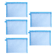 thumbnail image 1 of Bolsa de malla con cremallera FloreceBien Pendancy, 5 carpetas de archivos de nailon livianas, organizador de documentos, azul, 1 of 5