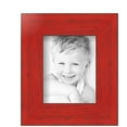 thumbnail image 2 of ArtToFrames 4" x 5" Red Picture Frame, 4x5 inch Red Wood Poster Frame (WOM-4593), 3 Pack, 2 of 7