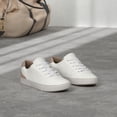 thumbnail image 2 of Zapatillas de Mujer Naturalizer Morrison Blancas Taupe con Cordones Talle 9.5, 2 of 9