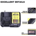 thumbnail image 6 of Battery Charger For Dewalt DCB112 12V-20V Max Li-ion DCB101 DCB105 DCB107 DCB115, 6 of 8