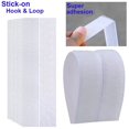 thumbnail image 1 of 25mm Wide Stick-on Hook & Loop Fastener Tape Nylon Self Adhesive Sticker Back Removable Hook Loop Tape DIY Craft Accessories Stick-on white 25mm 5 meter, 1 of 6