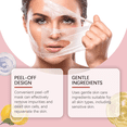 thumbnail image 3 of 2pcs Yeast Eggshell Peel Mask, Moisturizing And Moisturizing Skin Daily Skin Care Brightening Mask, 3 of 5