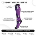 thumbnail image 2 of Pofeuu Astronaut Print Compression Socks for Women & Men Circulation - Best Support for Nurses,Running,Athletic,Sports, 2 of 7