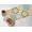 Blue Green Multi, variant on Homebia Designs Beaded Table Runner Elegant Infinity Design-Handmade Glitz Table Décor for Weddings, Parties, Holidays, Gifting & Everyday Use-Decorative Centerpiece Accent-13x36 "-Silver Ivory