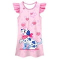 thumbnail image 1 of Robes d'Été pour Filles, Robe Décontractée pour Tout-Petits, Confortable, Coupe Ample, Imprimé Animal pour Enfants de 3 à 10 Ans, pour Usage Quotidien et Activités Extérieures, 1 of 2