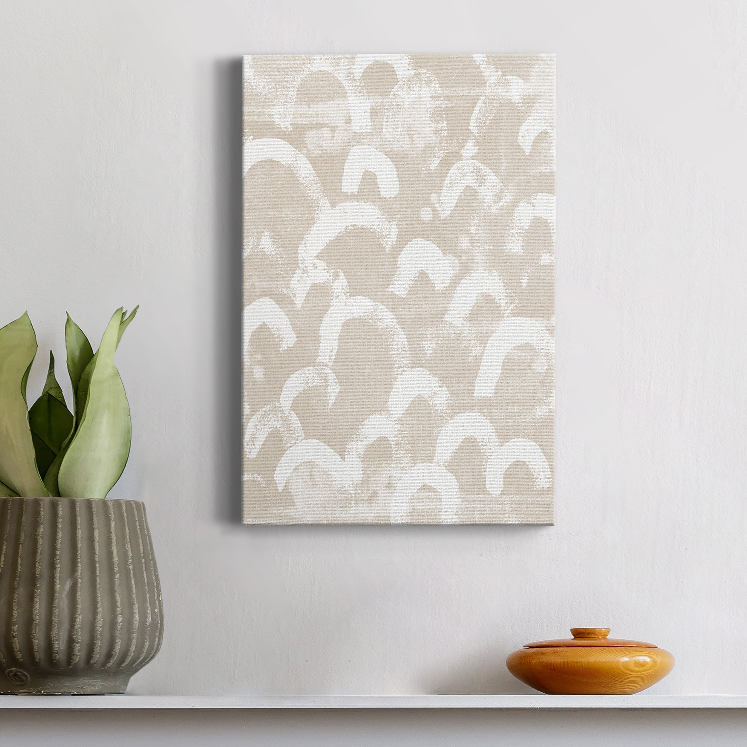 Earth Etching II Premium Gallery Wrapped Canvas - Ready to Hang