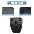 thumbnail image 5 of Car Foot Pedal Pads Accelerator Gas Brake Clutch Pedal Cover Kit for Subaru Impreza GE GH GR GV Forester SG SH SJ Black, 5 of 6