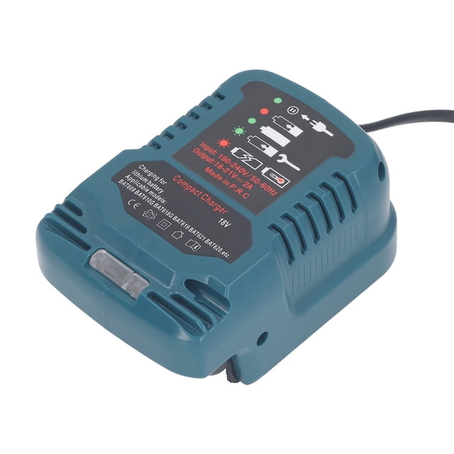 De Protección Inteligente, Cargador De Batería De Herramienta De Alimentación Inalámbrica De Material ABS Resistente, Con Protección De Voltaje De Carga De Corriente De Carga