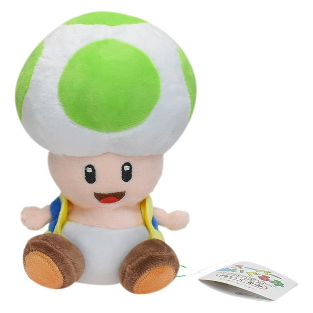 Peluche Toad Verde Nintendo Super Mario Bros 20 Cm