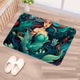 thumbnail image 5 of Mermaid Office Rug Door Carpet Indoor Rugs Polyester Non-Slip Machine Washable, 5 of 6