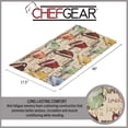thumbnail image 5 of Chef Gear Novelty Anti-Fatigue Kitchen Mat Set, Coffee Cup, 17.5 in. x 48 in./17.5 in. x 28 in., 5 of 9